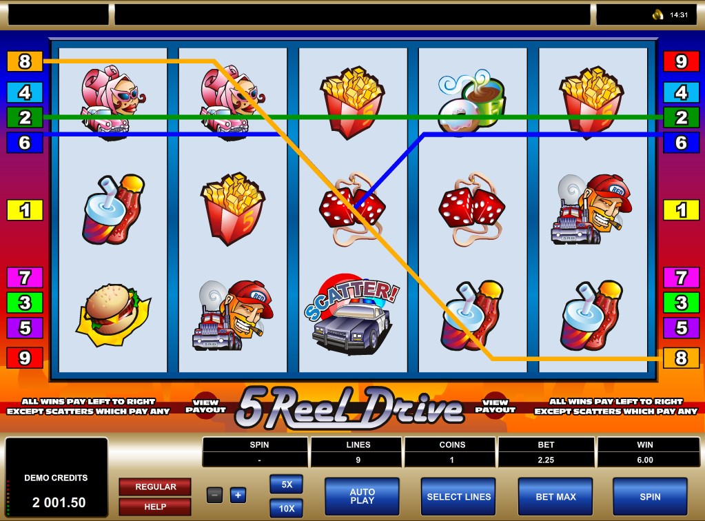 5 Reel Drive Desktop Win