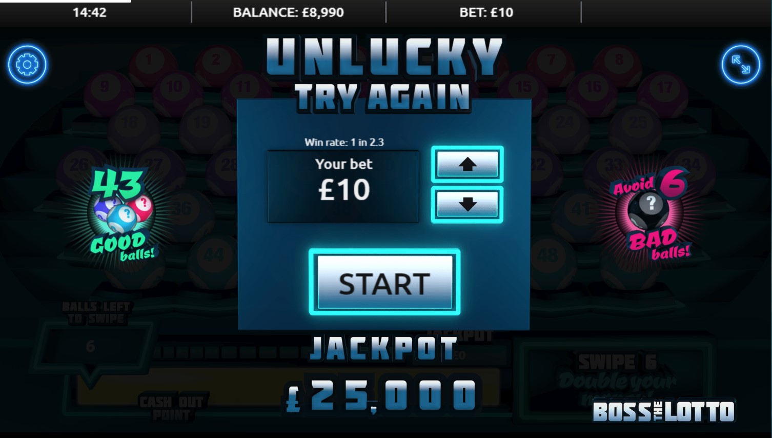Select Your Bet